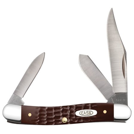 CASE CUTLERY Knife, Wk Brown Medium Stockman 00217